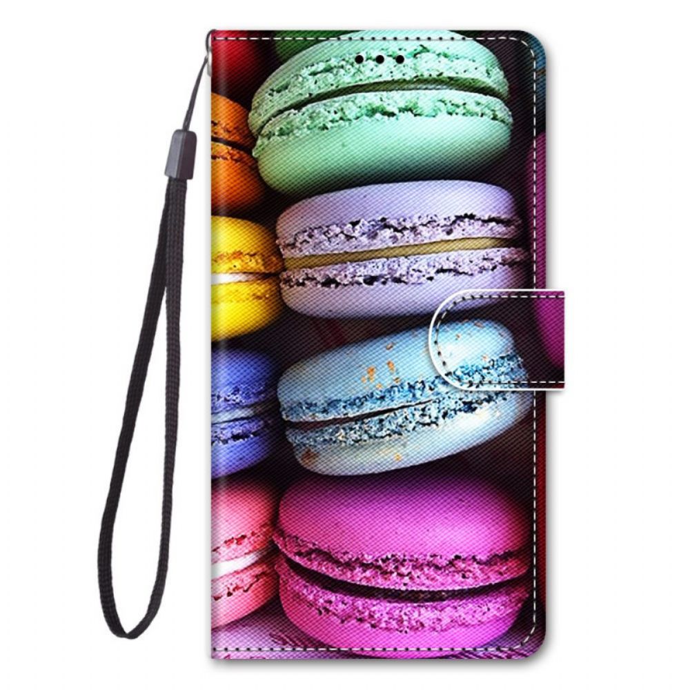 Leren Hoesje voor Samsung Galaxy M23 5G Bitterkoekjes