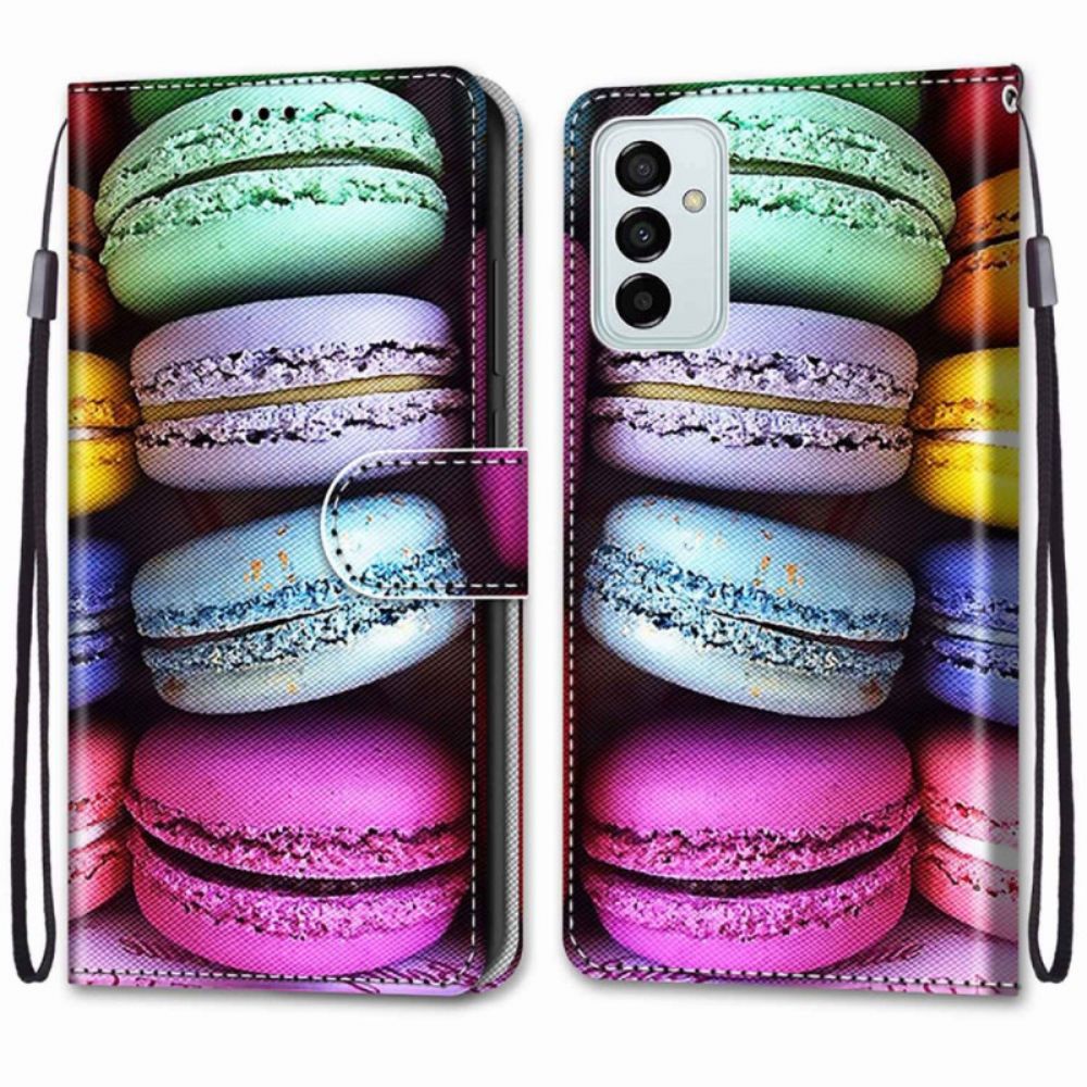 Leren Hoesje voor Samsung Galaxy M23 5G Bitterkoekjes