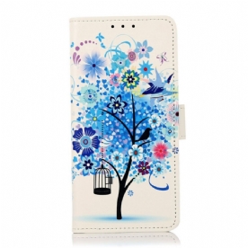 Leren Hoesje voor Samsung Galaxy M23 5G Bloeiende Boom