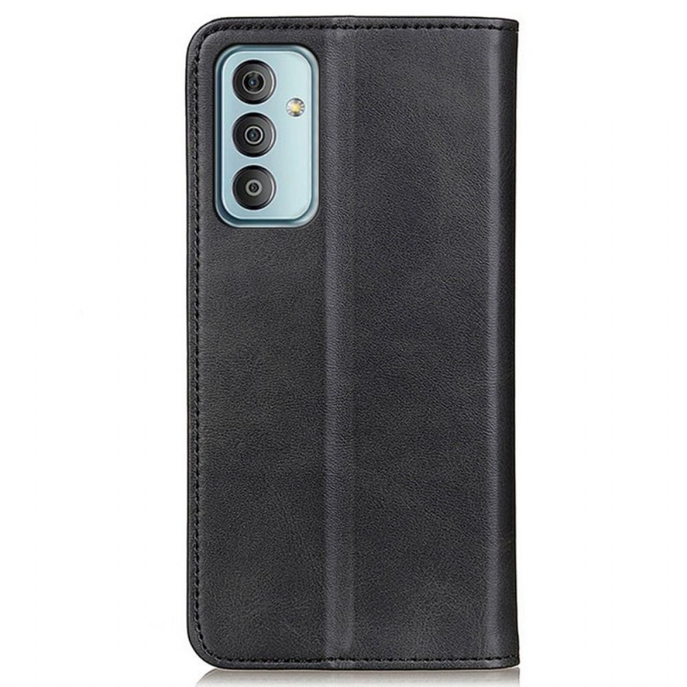 Leren Hoesje voor Samsung Galaxy M23 5G Gespleten Leer