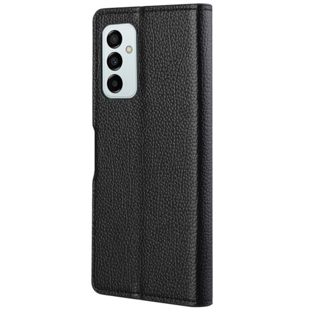 Leren Hoesje voor Samsung Galaxy M23 5G Lichi Leder Textuur