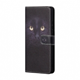 Leren Hoesje voor Samsung Galaxy M23 5G Met Ketting Thong Kat