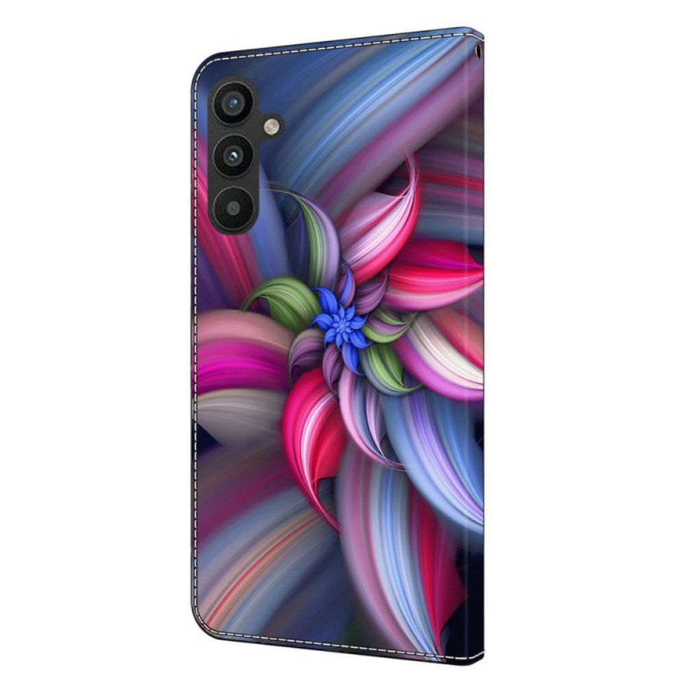 Bescherming Hoesje Samsung Galaxy A15 Kleurrijke Bloemen