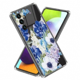 Case Hoesje Samsung Galaxy A15 Telefoonhoesje Bloemen