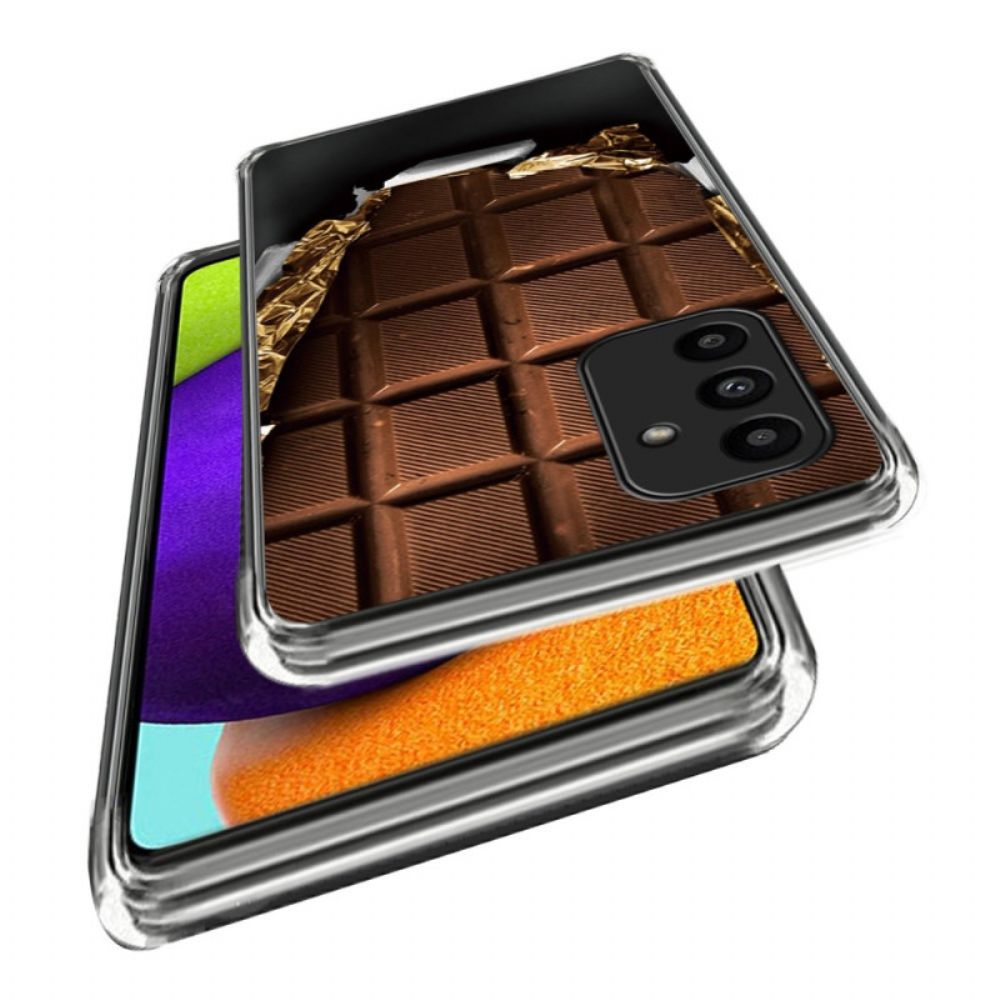 Case Hoesje Samsung Galaxy A15 Telefoonhoesje Chocolade