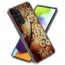 Case Hoesje Samsung Galaxy A15 Telefoonhoesje Geschilderde Bloemen