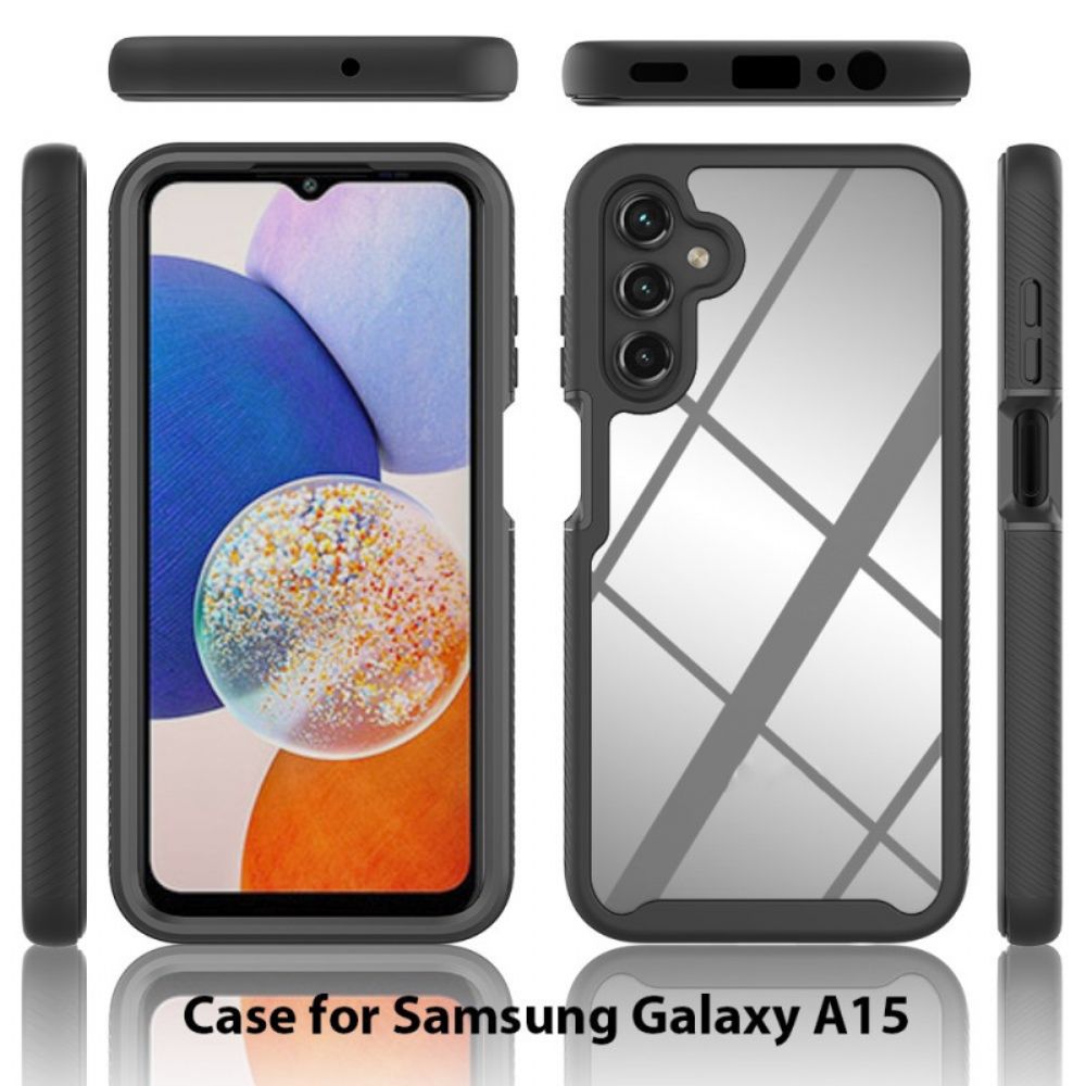 Cover Hoesje Samsung Galaxy A15 Telefoonhoesje Siliconen Bumper