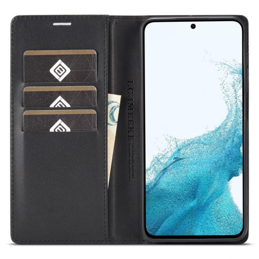 Folio-hoesje Samsung Galaxy A15 Koolstofvezel Lc.imeeke Bescherming Hoesje