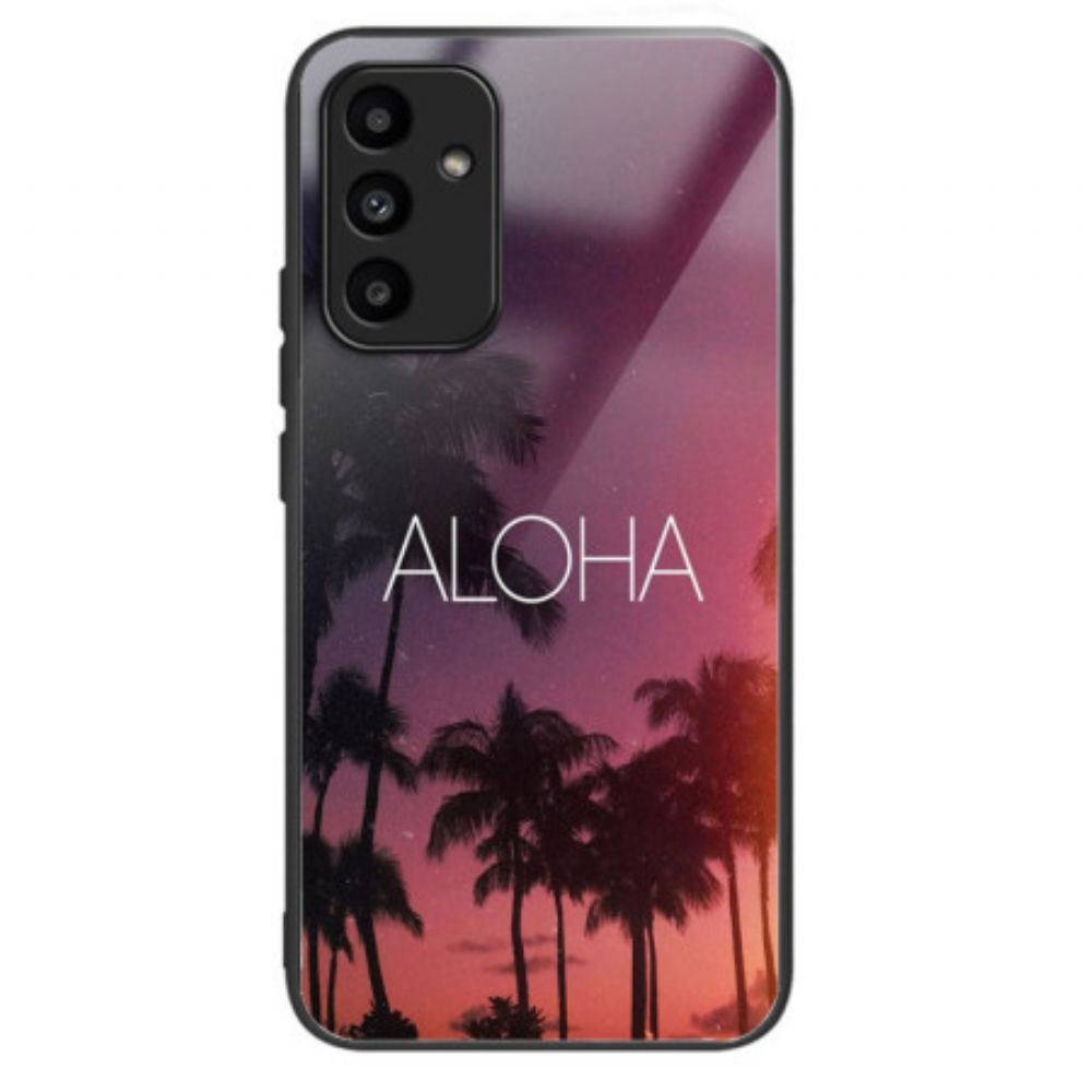 Hoesje Samsung Galaxy A15 Aloha Gehard Glas