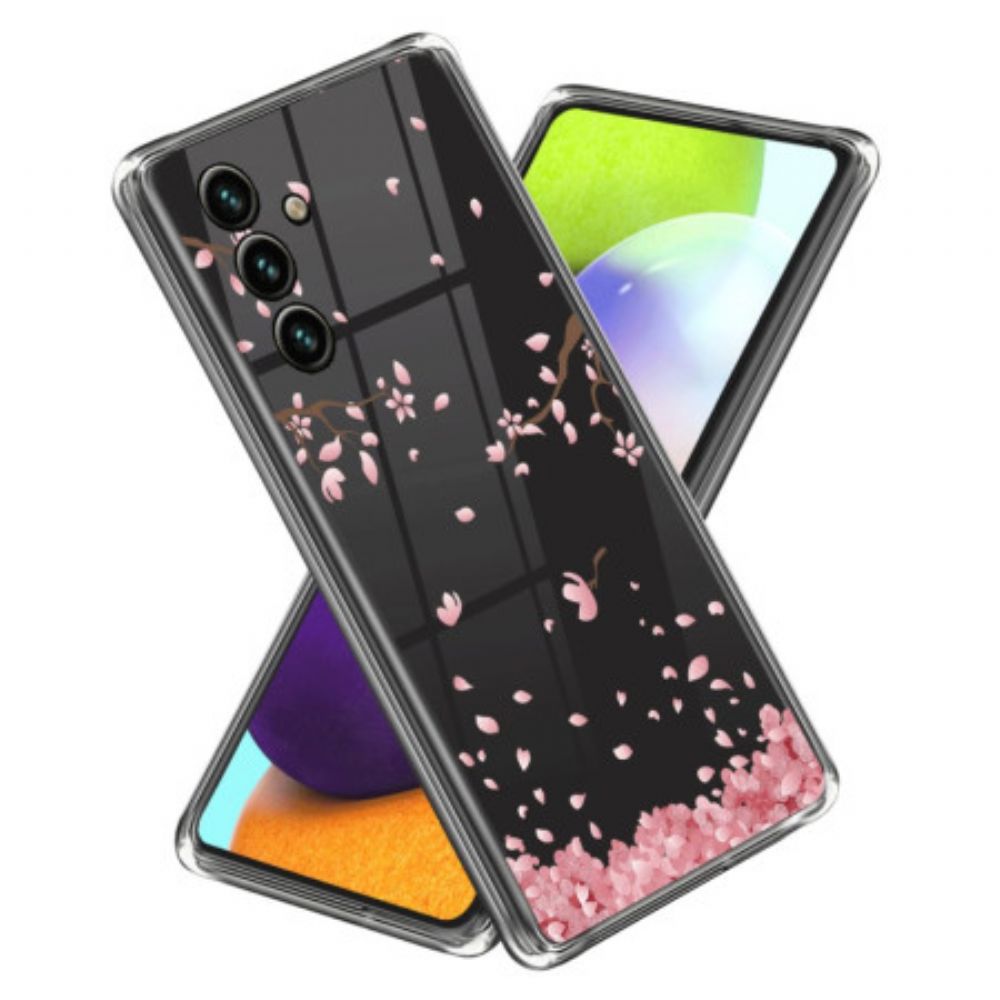 Hoesje Voor Samsung Galaxy A15 Sakura-patroon