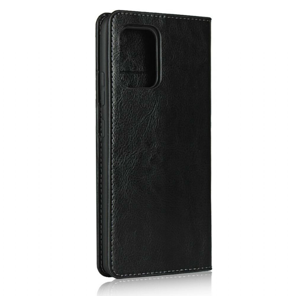 Bescherming Hoesje voor Samsung Galaxy S10 Lite Folio-hoesje Echt Leer