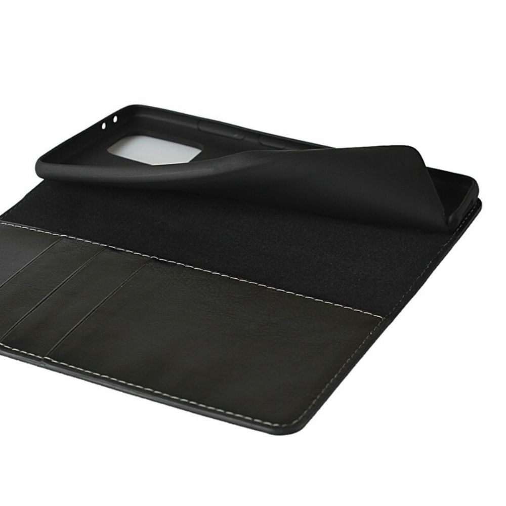 Bescherming Hoesje voor Samsung Galaxy S10 Lite Folio-hoesje Echt Leer