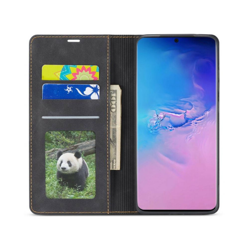 Bescherming Hoesje voor Samsung Galaxy S10 Lite Folio-hoesje Lederen Effect Forwenw