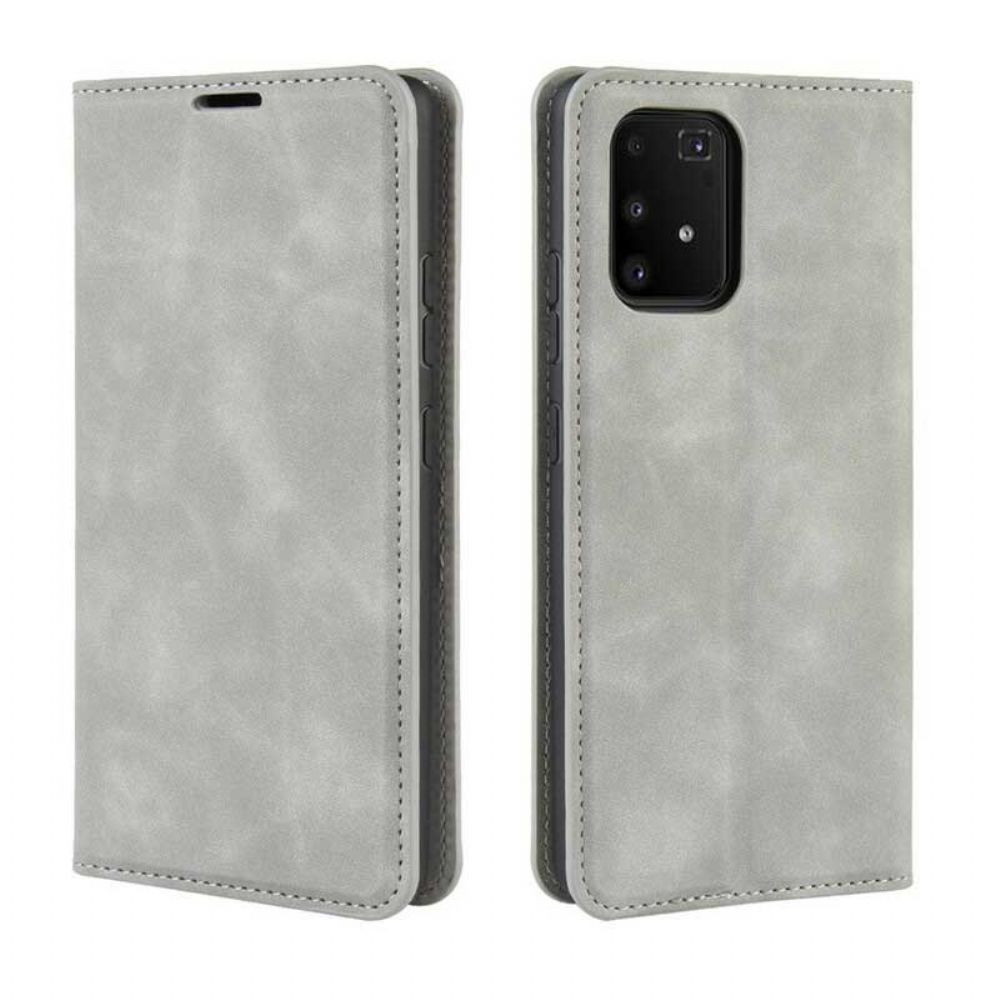 Bescherming Hoesje voor Samsung Galaxy S10 Lite Folio-hoesje Zacht Leereffect