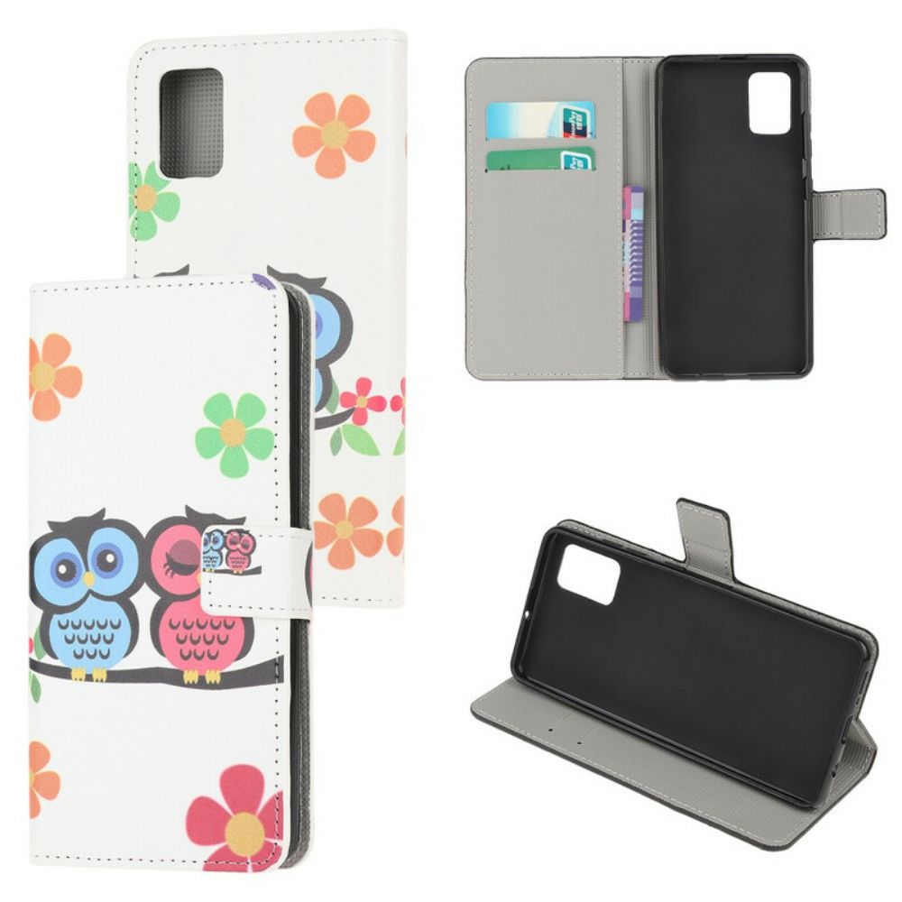 Flip Case voor Samsung Galaxy S10 Lite Uilenfamilie