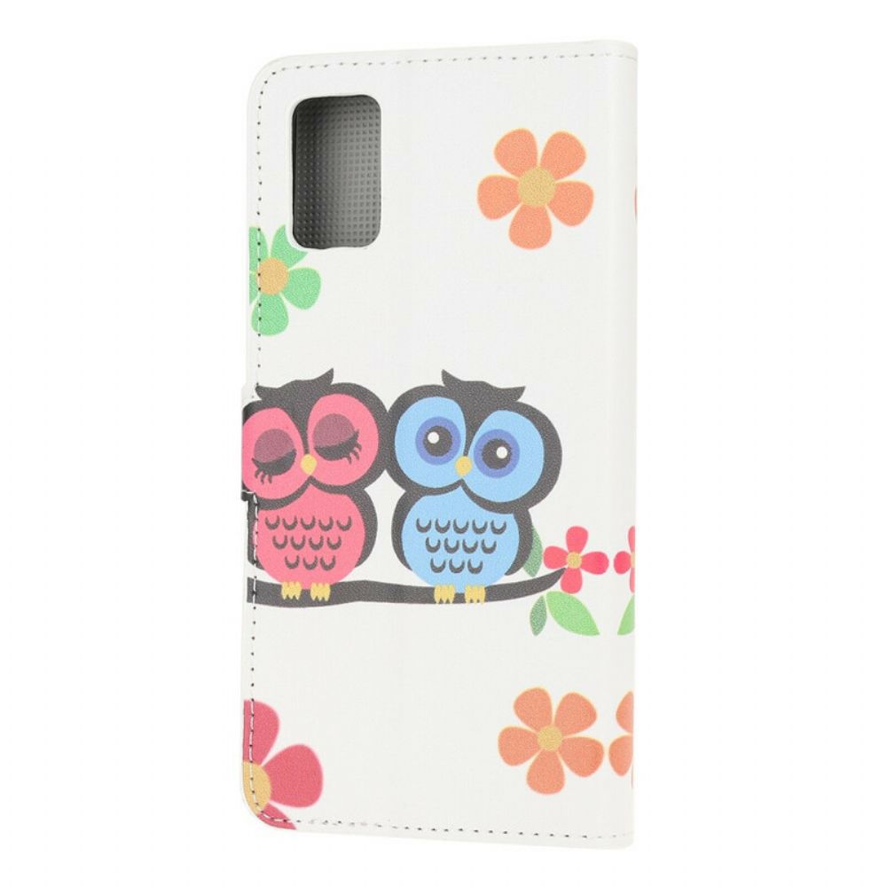 Flip Case voor Samsung Galaxy S10 Lite Uilenfamilie