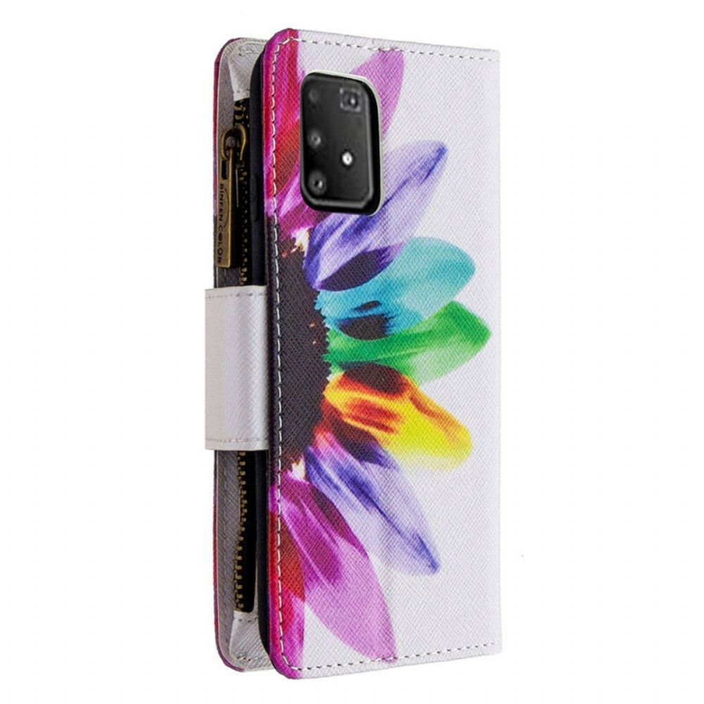 Folio-hoesje voor Samsung Galaxy S10 Lite Bloemzak Met Rits