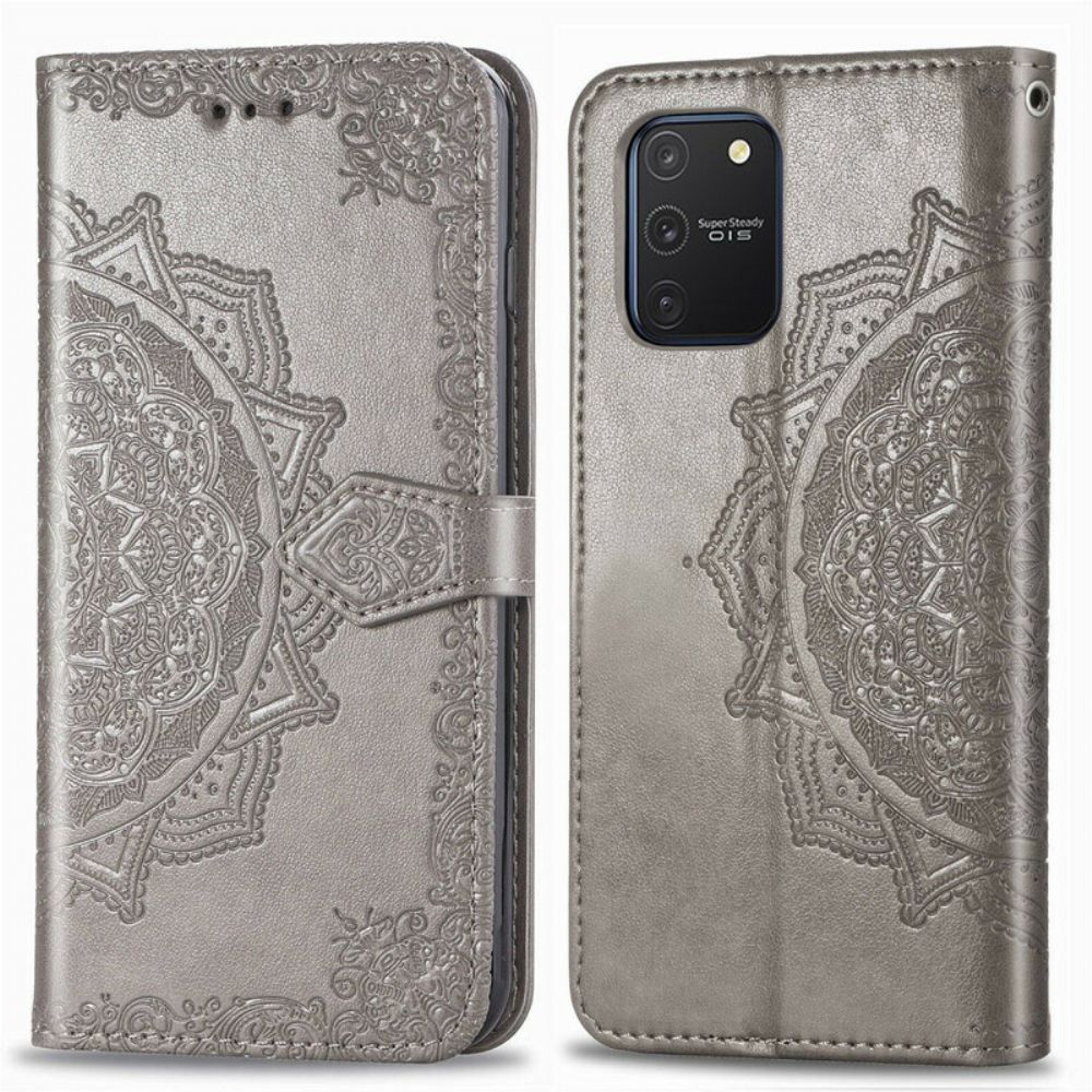 Folio-hoesje voor Samsung Galaxy S10 Lite Mandala Van Middelbare Leeftijd