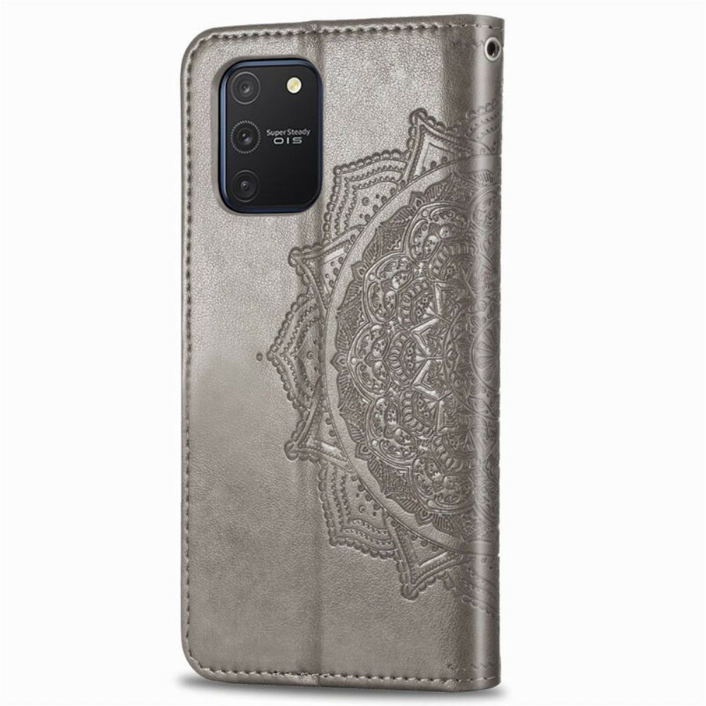 Folio-hoesje voor Samsung Galaxy S10 Lite Mandala Van Middelbare Leeftijd