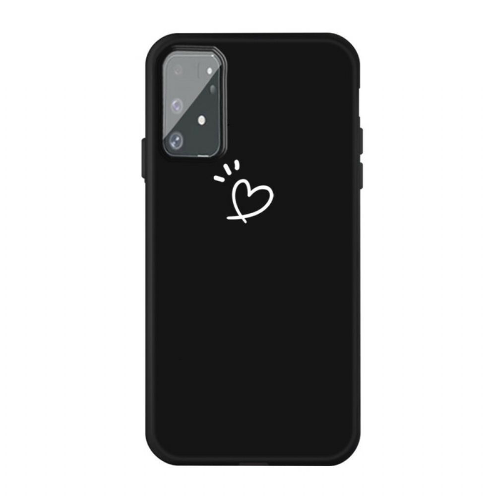 Hoesje voor Samsung Galaxy S10 Lite Kloppend Hart Siliconen