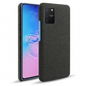 Hoesje voor Samsung Galaxy S10 Lite Ksq Doek Textuur