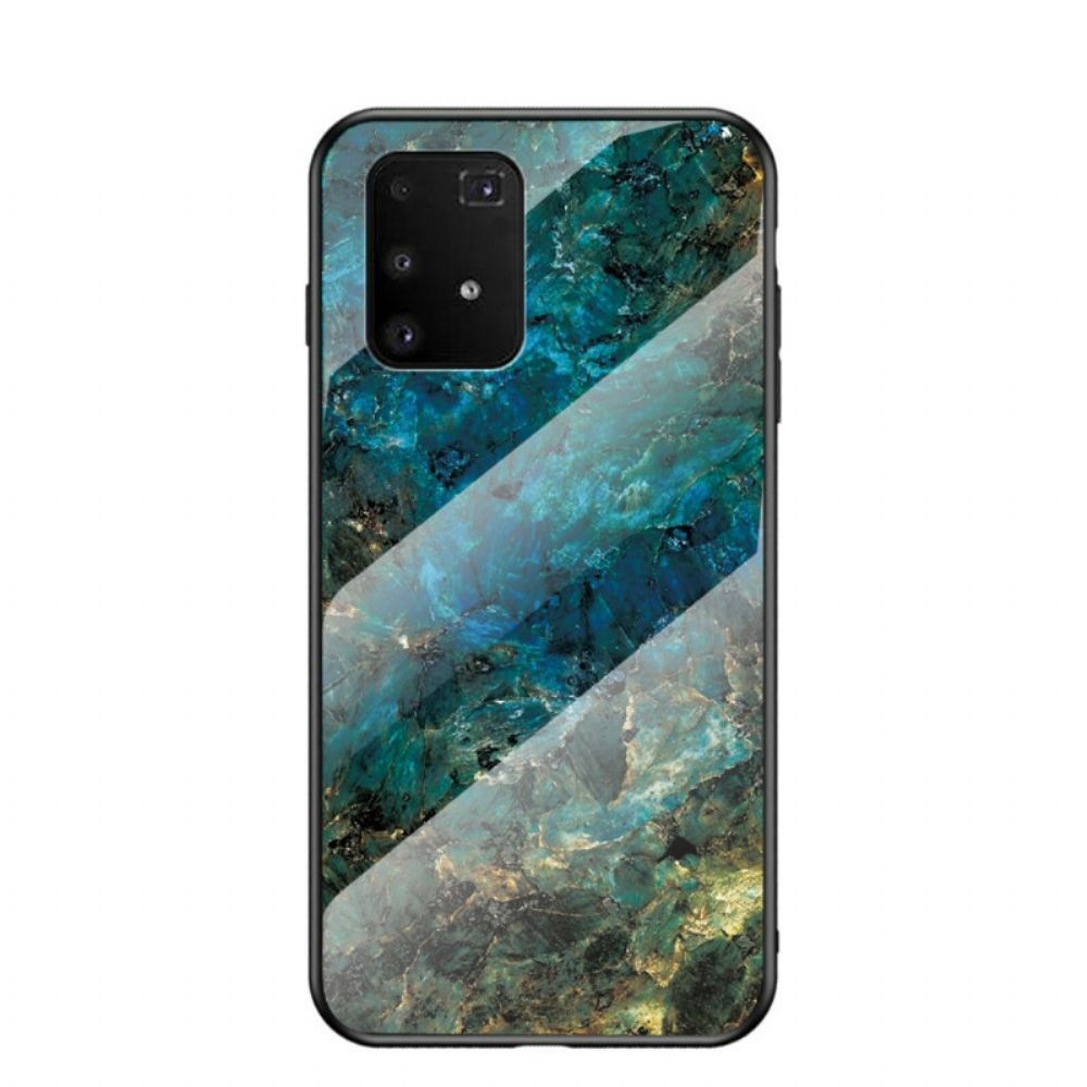 Hoesje voor Samsung Galaxy S10 Lite Premium Kleuren Gehard Glas