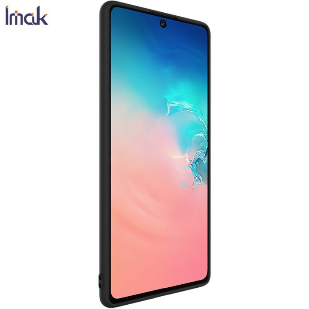 Hoesje voor Samsung Galaxy S10 Lite Uc-1 Serie Mat Siliconen Imak