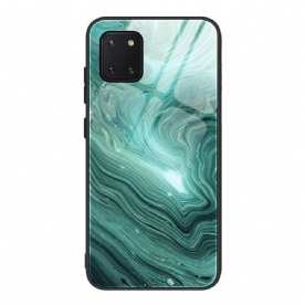 Telefoonhoesje voor Samsung Galaxy S10 Lite Marmer Kleuren Gehard Glas