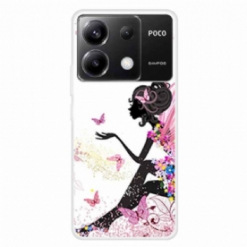 Cover Hoesje Poco X6 5g Telefoonhoesje Meisje