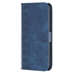 Folio-hoesje Poco X6 5g Binfen Kleur Diamantfries Bescherming Hoesje