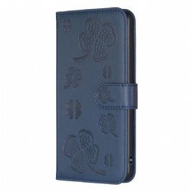 Leren Hoesje Poco X6 5g Klavers