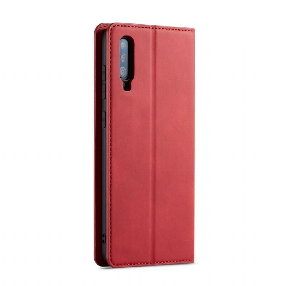 Bescherming Hoesje voor Samsung Galaxy A70 Folio-hoesje Lederen Effect Forwenw