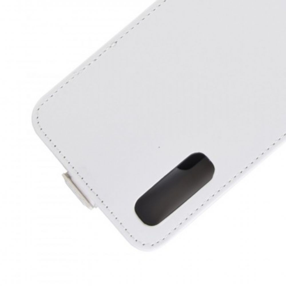 Flip Case voor Samsung Galaxy A70 Folio-hoesje Opvouwbaar Leereffect