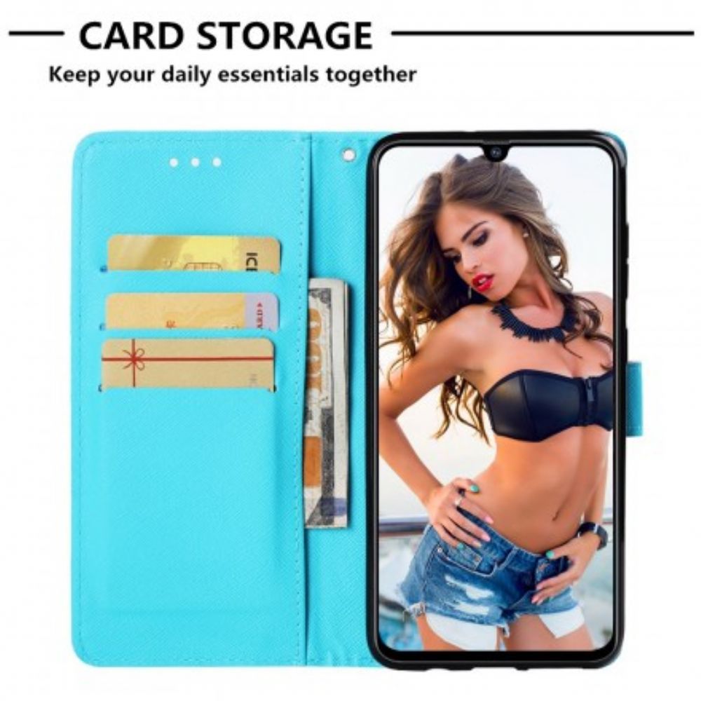 Flip Case voor Samsung Galaxy A70 Miss Uil