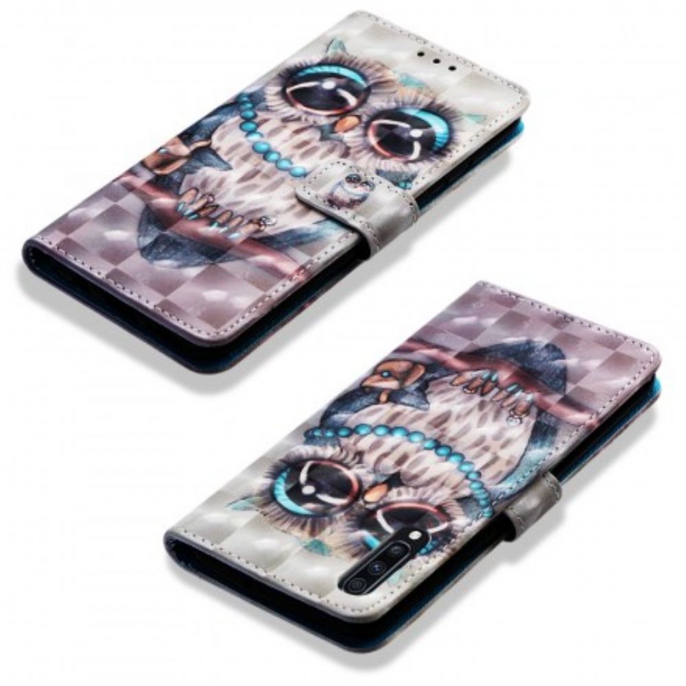 Flip Case voor Samsung Galaxy A70 Miss Uil