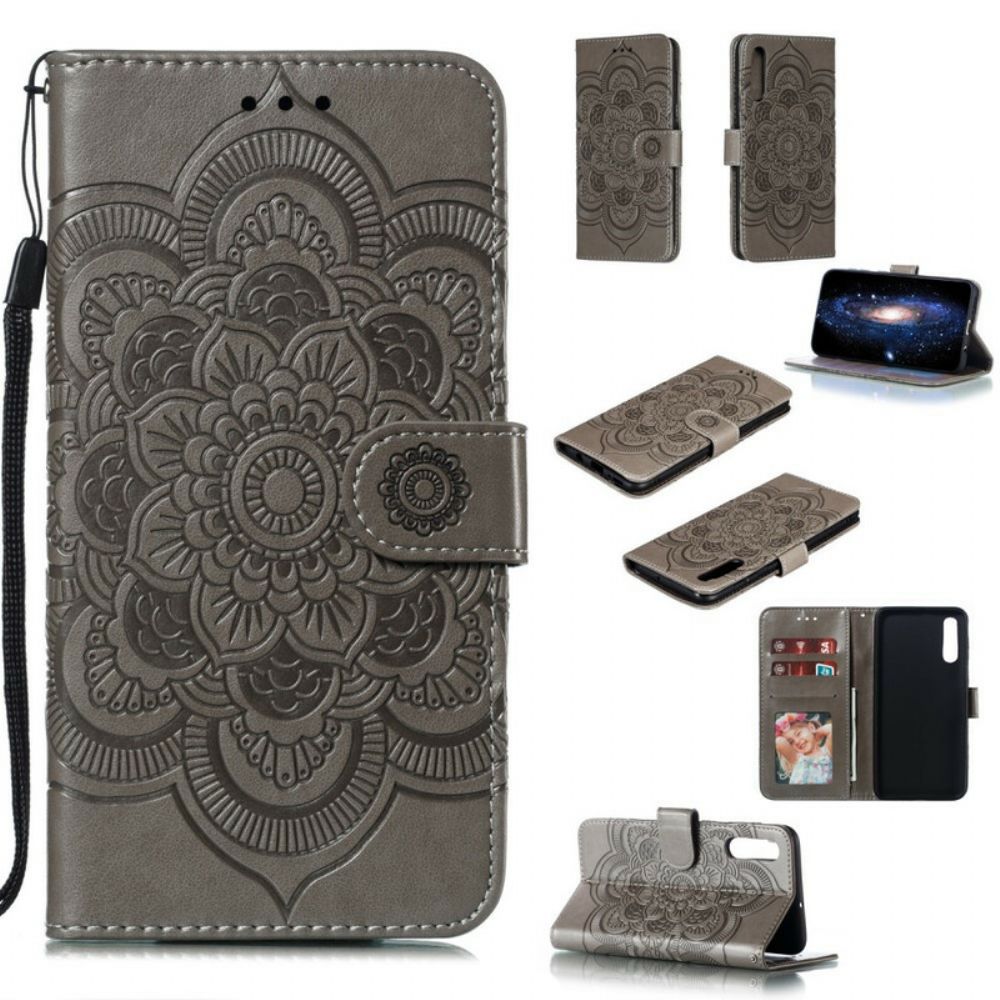 Flip Case voor Samsung Galaxy A70 Volledige Mandala