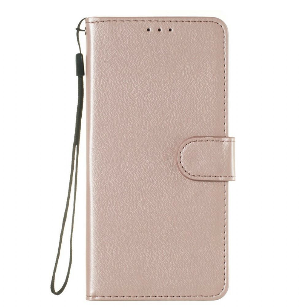 Folio-hoesje voor Samsung Galaxy A70 Met Ketting Kunstleer Kleur Band