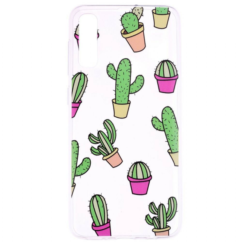 Hoesje voor Samsung Galaxy A70 Mini Cactussen