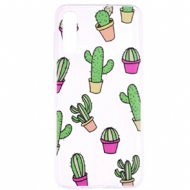 Hoesje voor Samsung Galaxy A70 Mini Cactussen