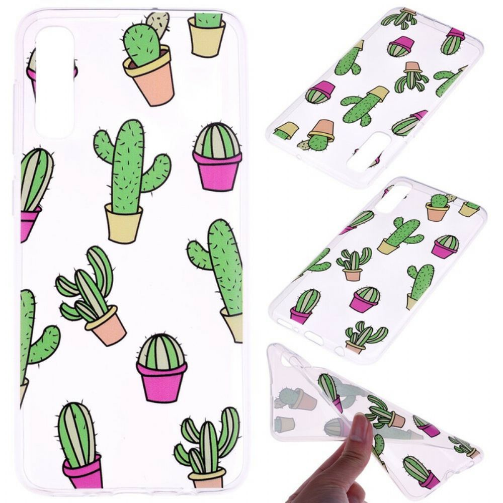 Hoesje voor Samsung Galaxy A70 Mini Cactussen