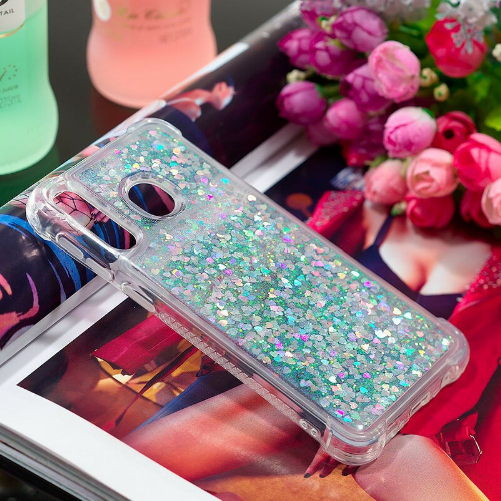 Hoesje voor Samsung Galaxy A70 Verlangen Glitter