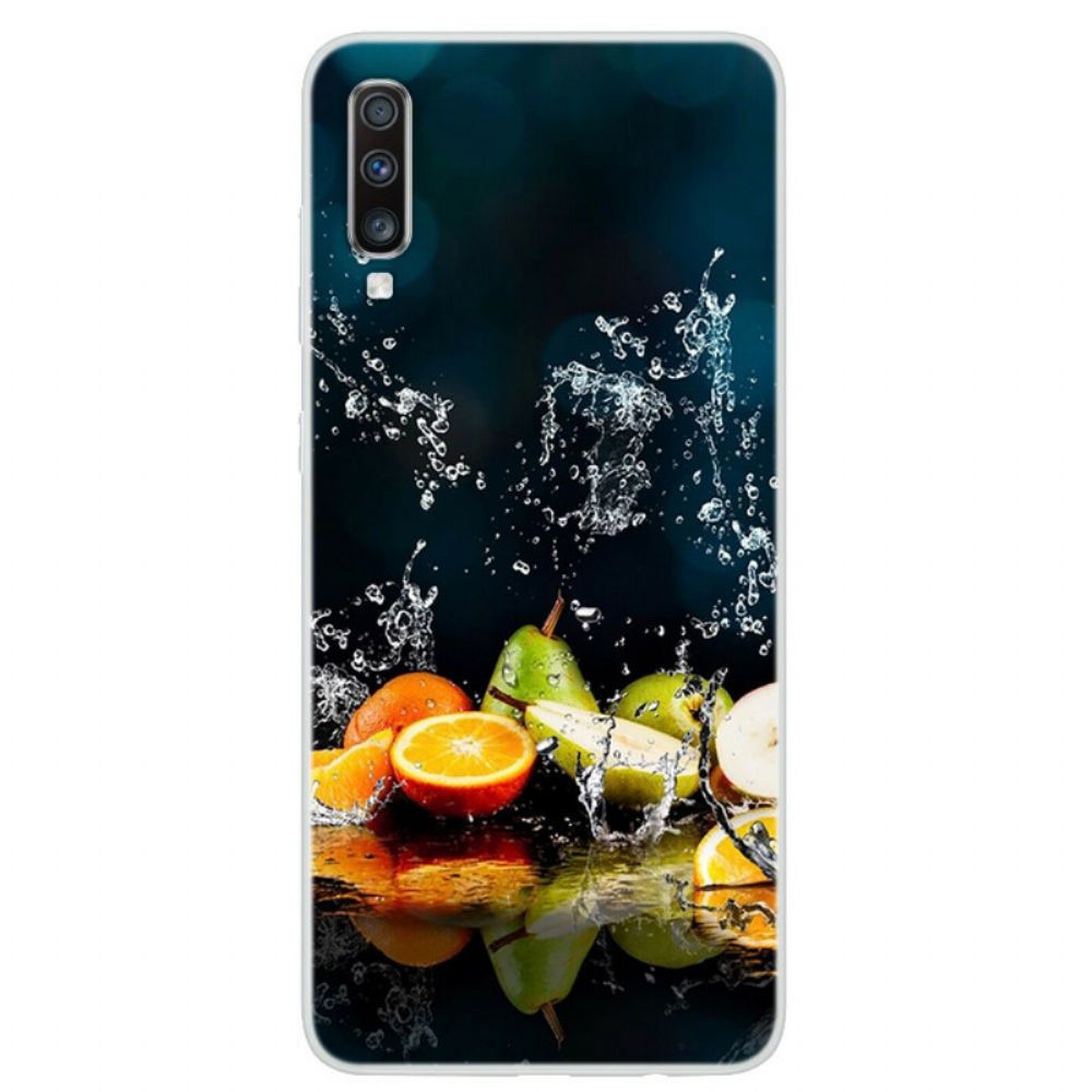 Telefoonhoesje voor Samsung Galaxy A70 Citrus Splash