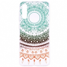 Telefoonhoesje voor Samsung Galaxy A70 Vintage Gekleurde Mandala Naadloos