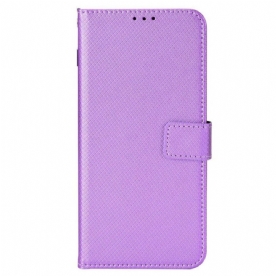 Folio-hoesje voor Xiaomi 12T / 12T Pro Met Ketting Kunstleren Riem