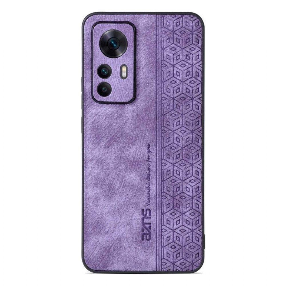 Hoesje voor Xiaomi 12T / 12T Pro Azns Ledereffect