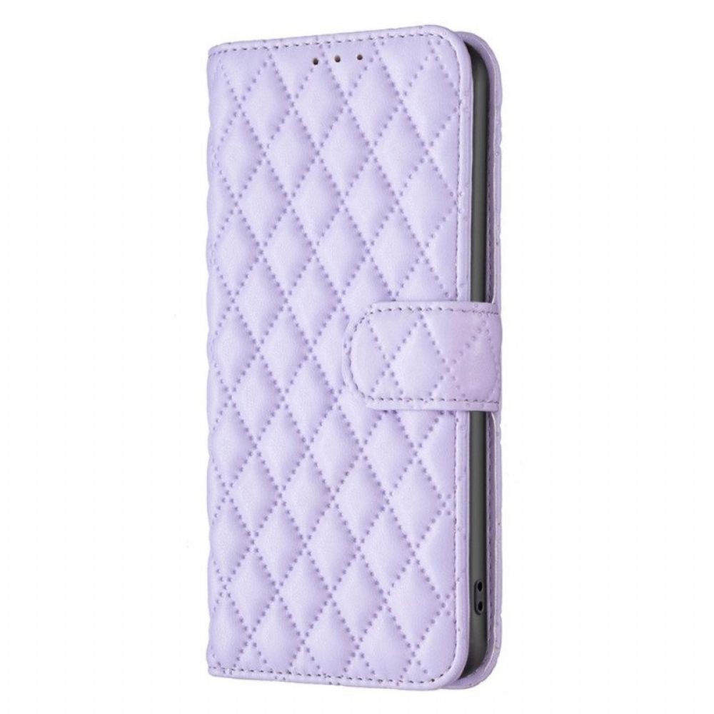 Leren Hoesje voor Xiaomi 12T / 12T Pro Binfen Kleurstijl Gewatteerd