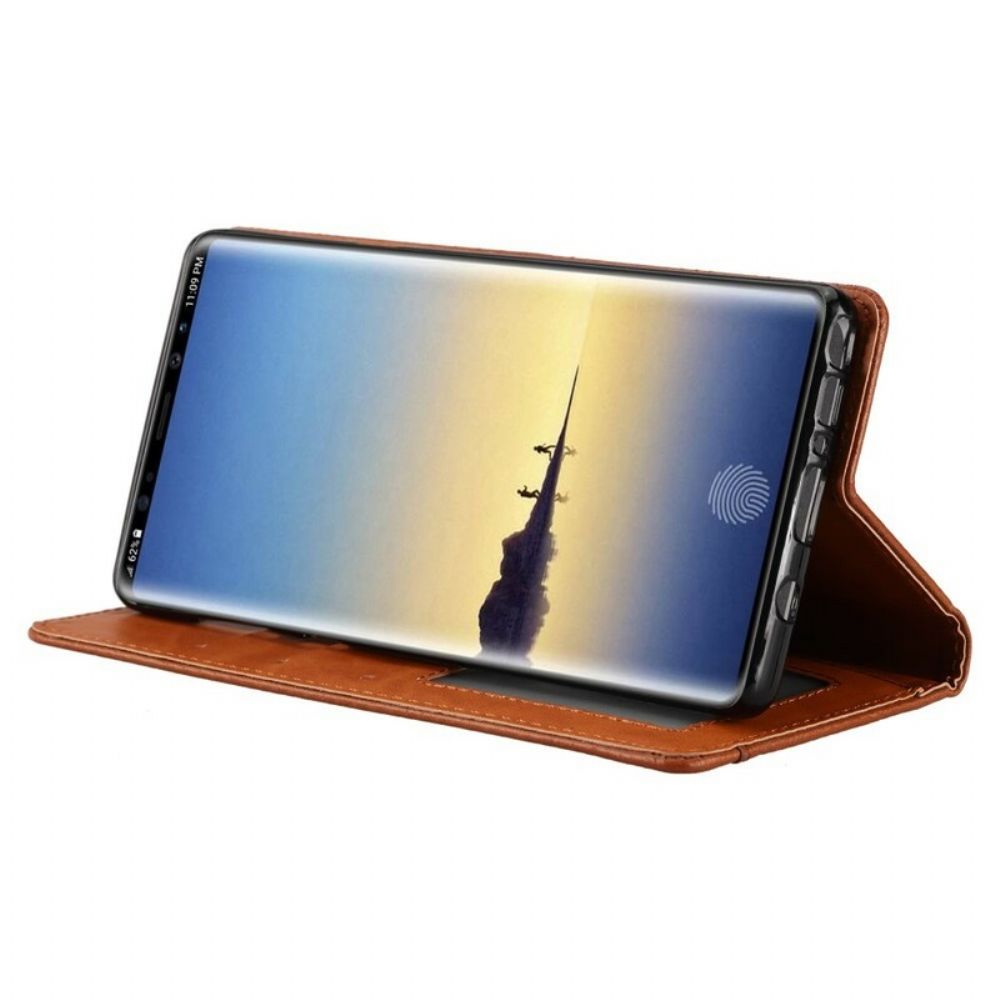 Bescherming Hoesje voor Samsung Galaxy Note 9 Folio-hoesje Kunstleer Kaarthouder