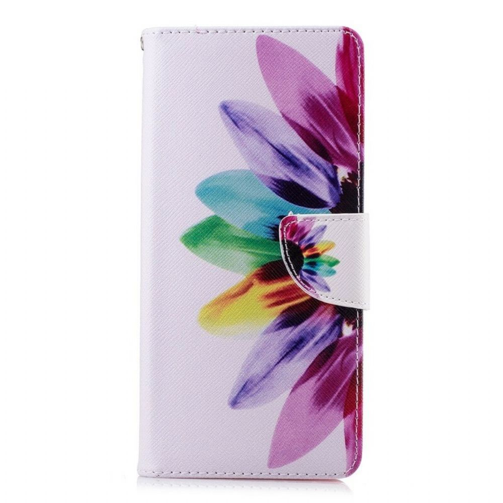 Folio-hoesje voor Samsung Galaxy Note 9 Aquarel Bloem