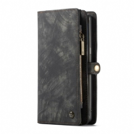 Folio-hoesje voor Samsung Galaxy Note 9 Caseme Vintage Leer