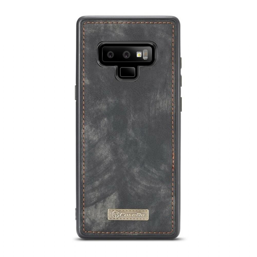 Folio-hoesje voor Samsung Galaxy Note 9 Caseme Vintage Leer